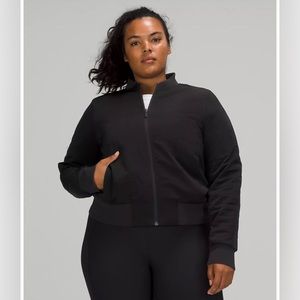 Black Reversible Lululemon Non Stop Bomber